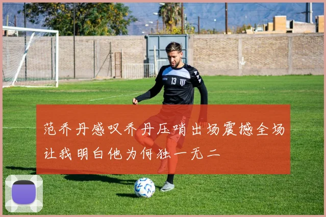 范乔丹感叹乔丹压哨出场震撼全场让我明白他为何独一无二
